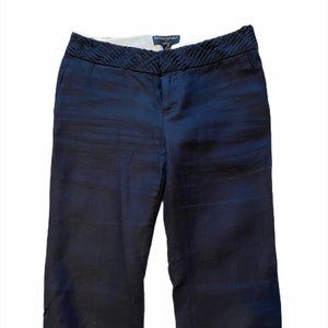 Banana Republic Martin Navy Linen Pants Size 0